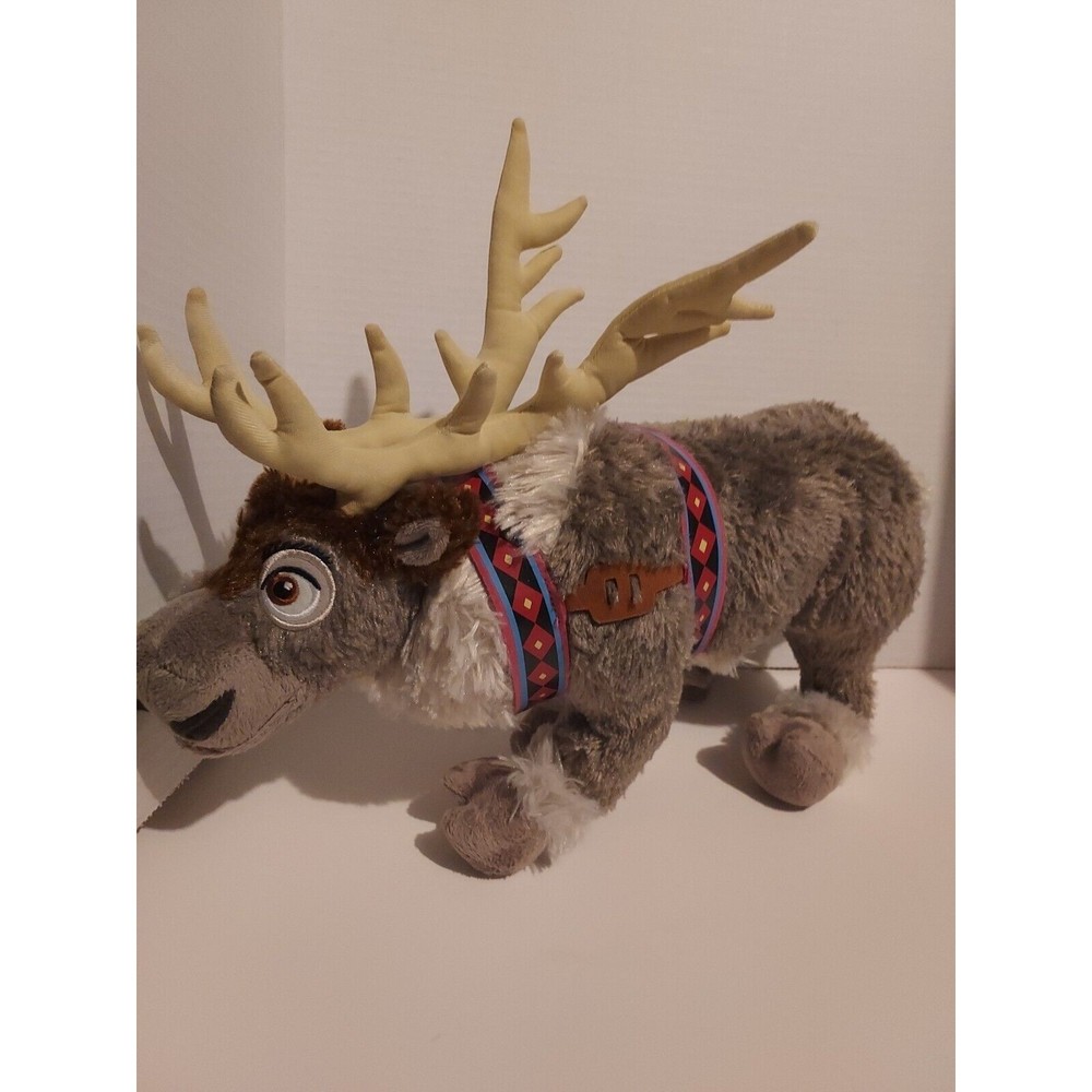 Disney Store Authentic Sven from Frozen 18 inch Plush Reindeer Posable